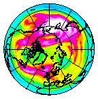 Ozone Field of 22 January 2003