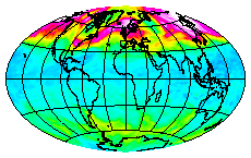 Ozone Field of 23 January 2003