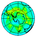Ozone Field of 23 January 2003