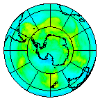 Ozone Field of 24 January 2003