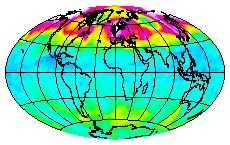Ozone Field of 29 January 2003