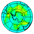 Ozone Field of 29 January 2003
