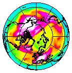 Ozone Field of 31 January 2003