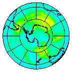 Ozone Field of 31 January 2003