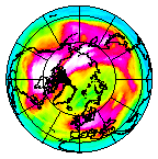 Ozone Field of 03 February 2003