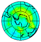 Ozone Field of 03 February 2003