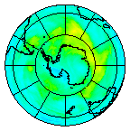 Ozone Field of 07 February 2003