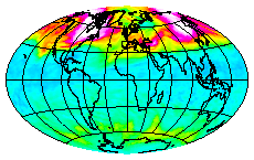 Ozone Field of 10 February 2003