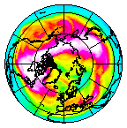 Ozone Field of 10 February 2003