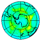 Ozone Field of 11 February 2003