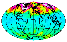 Ozone Field of 14 February 2003