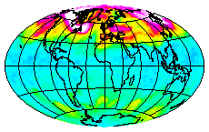 Ozone Field of 15 February 2003