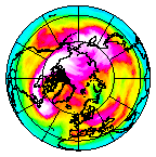 Ozone Field of 15 February 2003