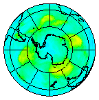 Ozone Field of 15 February 2003