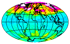 Ozone Field of 16 February 2003