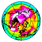 Ozone Field of 16 February 2003