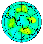 Ozone Field of 16 February 2003