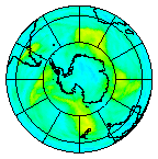 Ozone Field of 20 February 2003