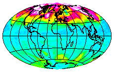 Ozone Field of 21 February 2003