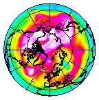Ozone Field of 21 February 2003