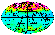 Ozone Field of 22 February 2003