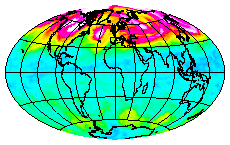 Ozone Field of 23 February 2003