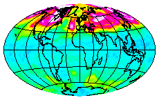 Ozone Field of 24 February 2003