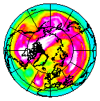 Ozone Field of 24 February 2003