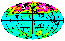 Ozone Field of 26 February 2003
