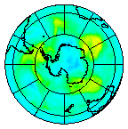 Ozone Field of 26 February 2003