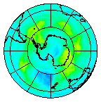 Ozone Field of 03 March 2003