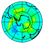 Ozone Field of 06 March 2003