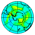 Ozone Field of 07 March 2003