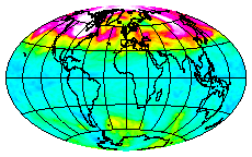 Ozone Field of 09 March 2003