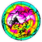 Ozone Field of 09 March 2003