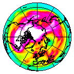 Ozone Field of 11 March 2003