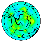 Ozone Field of 13 March 2003