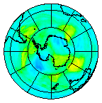 Ozone Field of 16 March 2003