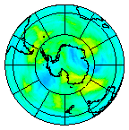 Ozone Field of 17 March 2003