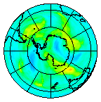Ozone Field of 18 March 2003