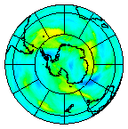 Ozone Field of 19 March 2003