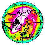 Ozone Field of 20 March 2003