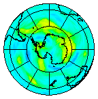 Ozone Field of 20 March 2003