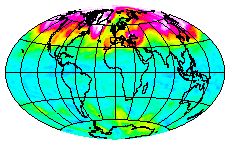 Ozone Field of 21 March 2003