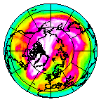 Ozone Field of 21 March 2003