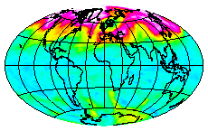 Ozone Field of 22 March 2003