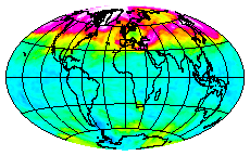 Ozone Field of 24 March 2003