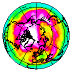 Ozone Field of 24 March 2003