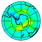 Ozone Field of 24 March 2003