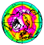 Ozone Field of 25 March 2003